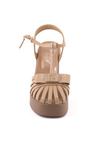 Guja 491-6 Kadın Sandalet Guj-y6-491-6011 Krem