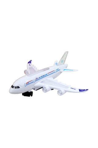 Airline Pilli Işıklı Sesli Çarp-Dön Uçak