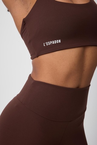 Strapflex Sırt Destekli Atletik Spor & Aktif Yaşam Sütyeni-2836 Kahve