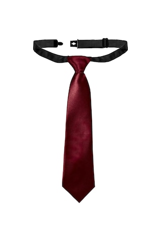 Bordo Ayarlanabilir Saten Çocuk Kravat Bordo