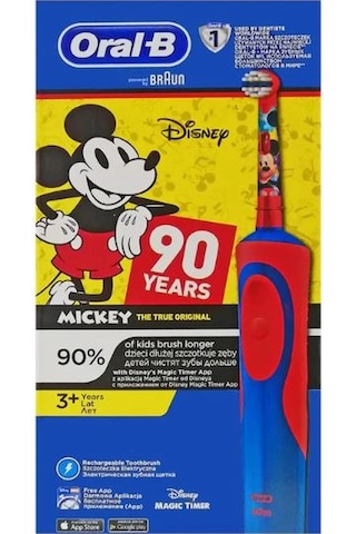Oral-B Mickey Mouse Çocuklar İçin Şarj Edilebilir Diş Fırçası