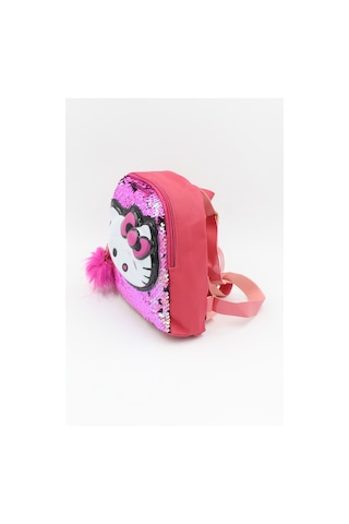 Chantaky Chantaky 039 3005 Hello Kitty Kedicikli Payetli Işıklı Pembe Sırt Çantası Pembe