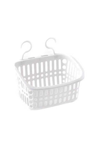 Tongxida Pratik Mutfak Depolama Kancalı Sepet, Küçük Gri Diğer