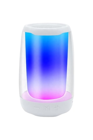 MN6 Pluse 4 Mini Ses Bombası 360° Işıklandırma Bluetooth Hoparlör