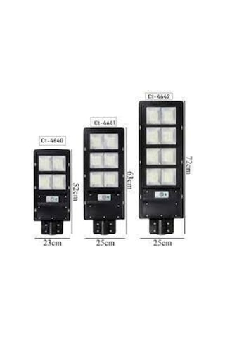 Cata 300w Beyaz Sensörlü Solar Led Sokak Armatürü Çok Renkli