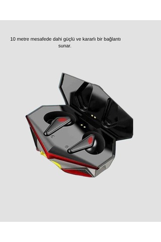 Şık Tasarımlı Kablosuz Bluetooth Kulaklık 10 Metre Uyumlu Standart