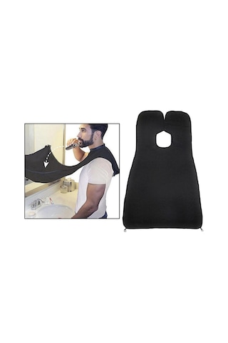 Homyl Erkekler Için Sakal Tıraş Önlüğü Kırpma Yapışmaz Pelerini