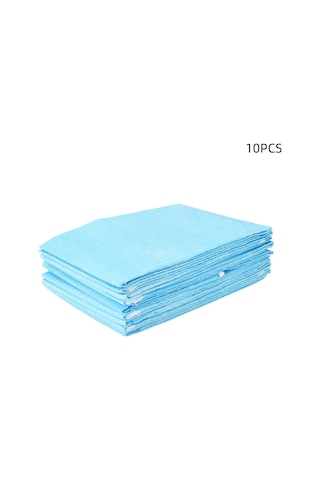 Skycity Tek Kullandım 10 Adet 3 Katlı Su Geçirmez Yemek Peleni - Hafif, Havalandırıcı, Önden Pe Partiküllü, Arka Izgara Desenli, Kolay Kullanım