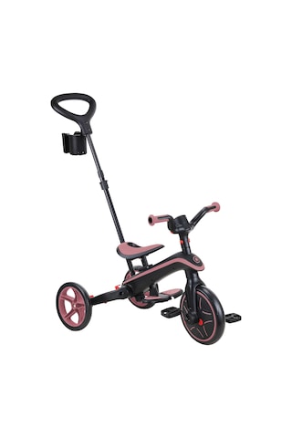 Globber Explorer 4in1 Katlanabilir Bisiklet Koyu Pastel Pembe Koyu Çok Renkli Pembe