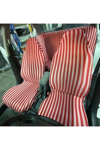 ÇİZGİLİ ZEBRA SERVİS KILIFI KIRMIZI ÇİZGİLİ ZEBRA SERVİS KILIFI KIRMIZI