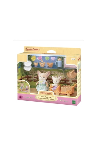 Sylvanian Families Piknik Seti Çöl Tilkisi Kız Ve Bebek 5698