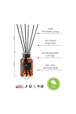 Türk Kahvesi Bambu Çubuklu Oda Kokusu 150 Ml Kahve