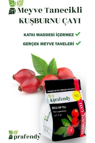 Prafendy Toptan Kuşburnu Çayı Gerçek Meyve Taneli 6 x 1 KG