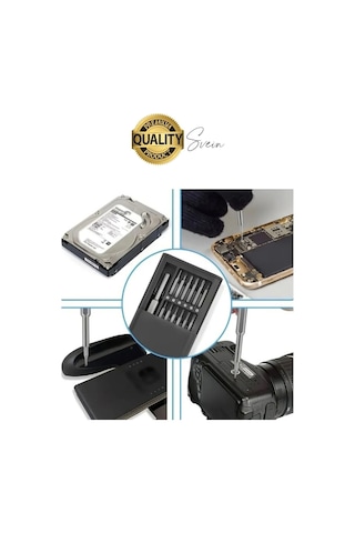 Çok Amaçlı 25 Parça Tornavida Seti Cep Telefonu Gözlük Kamera Saat Tablet Onarım Tamir Özel Kutulu