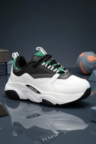 Dark Seer Kids Ds K 1838 Sneaker 2025 Kız Çocuk Beyaz-mavi