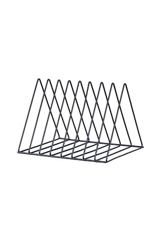 Masa Üstü Kitaplık,dergilik,gazetelik Düzenleyici Organizer Siyah 21 X 30