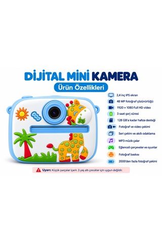 Cmr90 Çocuk Dijital Mini Kamera 1080p Hd 2.0 İnç Ekran Fotorğraf Video Oyun Müzik Usb Şarj Termal Resim Kağıt Baskılı Yazıcı Kamera Video Makinesi Print Kamera
