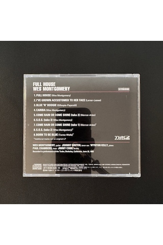 Wes Montgomery Full House Cd