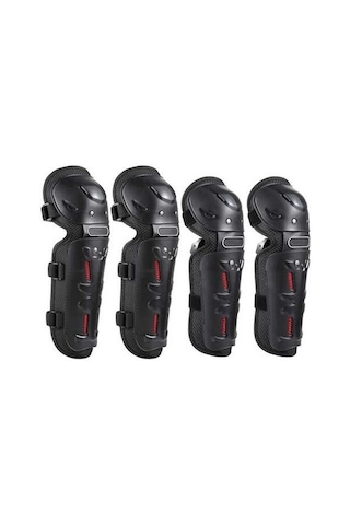 Novahub Yeşil Ve Muhafızları Dizlik Dirsek Bisiklet Bisiklet 4'lü Uy Yeşil