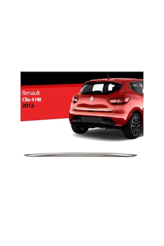 Renault Clio 4 Hb Krom Bagaj Alt Çıtası 2012 ve Üzeri (00) (ŞüsCarOto Aksesuar)