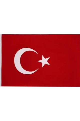 Abka Türk Bayrağı 40X60CM Özel Alpaka Kumaş Bez Bayrak