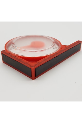 Bts 12103 Mıknatıslı Açı Ölçer Gönye Dereceli 0 Derece-360 Derece