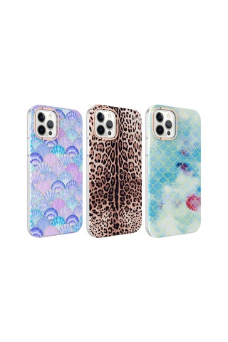 Apple Uyumlu iPhone 12 Pro Kılıf Zore Bella Kapak Lila