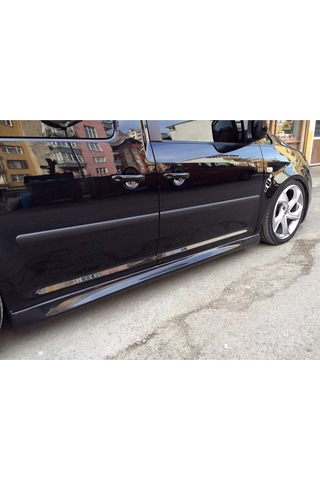 Vw Caddy R Yan Marşpiyel Seti Plastik 2 Adet Mat Siyah 2010-2020 Karlık+ek+bodykit