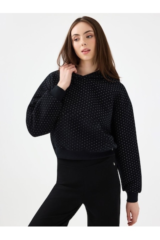 LOFT Regular Fit Kadın Sweatshirt Lf2040904 Q1.v1 Siyah