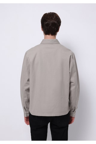 Colin's Colins Crop Fit Erkek Bej Shacket Cl1075308 Q1.v1 Beı Bej