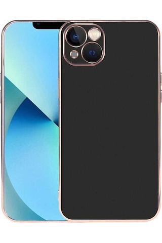 Apple Uyumlu iPhone 13 Kılıf Zore Viyana Kapak Siyah