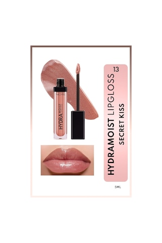 Note Cosmetique Hydramoist Lipgloss 13 Secret Kiss Nemlendirici Dudak Parlatıcısı - Işıltılı