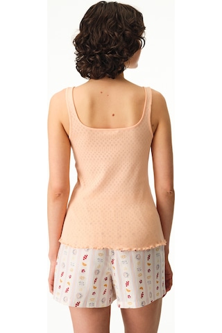Penti Somon Morning Time Pamuklu Şortlu Pijama Takımı