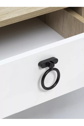 Aksmebel Mobilya Halkası Yüzgüci Rıng 241712599 Siyah Mat