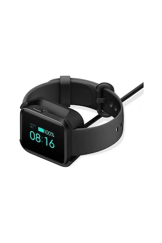 Subutu Siyah Xiaomi Redmi Watch Mi Watch Lite Usb Şarj Kablosu