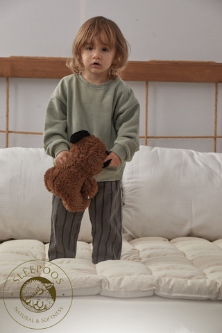 Sleepoos Çift Kişilik Yün Yatak Pedi