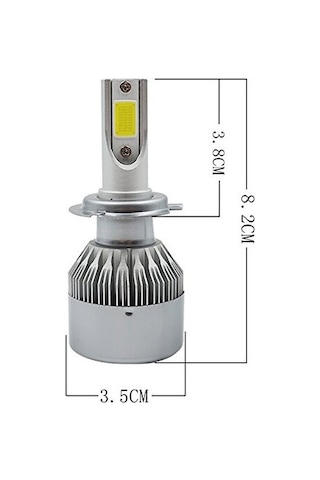 Led Xenon Far H1,H3,H4,H7,H10,H11,H15,880,9005,9006 Şimşek Etkili 250616840