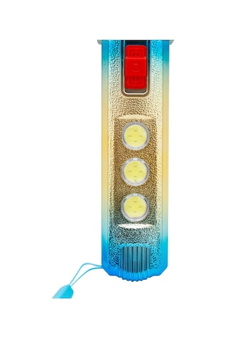 Ayt Powermaster Tb33 1+3 Ledli İki Çalışma Modlu Şarjlı El Feneri Işıldak Lamba
