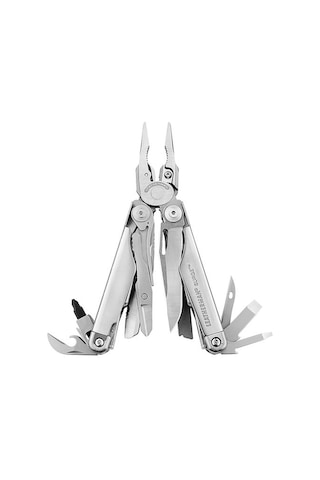 Leatherman Kamp Surge Kordura Kılıfı ve Dekobaj Uç Gümüş