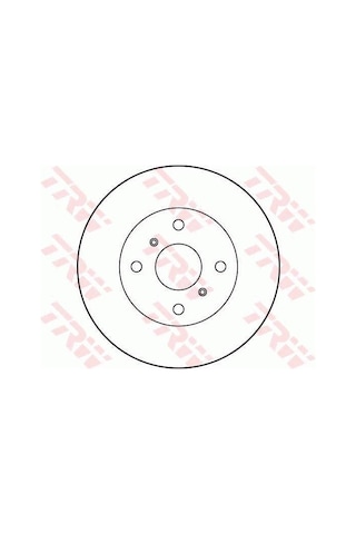 Toyota Corolla Uyumlu 1988-1993 Ön Fren Diski Trw 4351220240