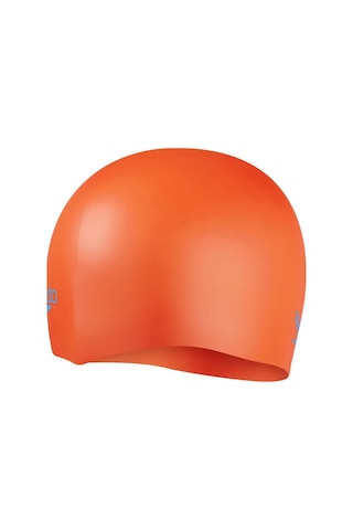 Speedo Plain Moud Silc Cap Çocuk Silikon Yüzücü Bonesi 8-7099014570 Turuncu