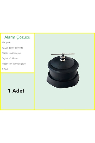 Sert Plastik Alarm Etiketi Çözücü Sökücü / Süper 12.000 Gauss Güç