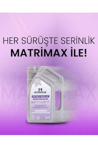 Matrimax Yüksek Performanslı Soğutma Sıvısı 7 Lt. Diğer