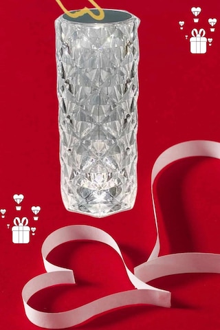 Sevgililer Günü İçin Hediye Kristal Lamba Sevgiliye Hediye Usb Şarjlı Gece Lambası Kopya