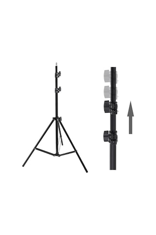 Ayex GSC-210 Işık Ayağı, 210cm, Flaş için Light Stand,