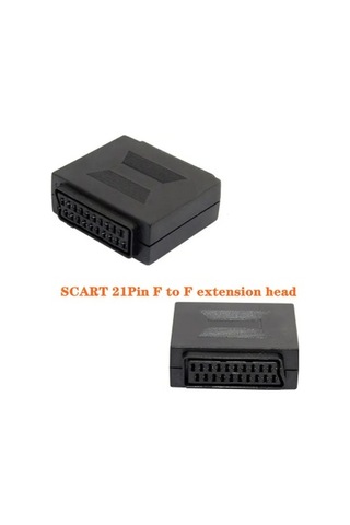 Dişi Dişi Scart Birleştirici Dişi Dişi Scart Uzatıcı Çevirici