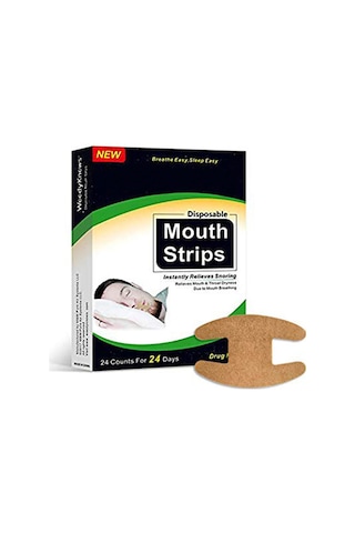 Youmex Horlama Önleyici Ağız Bandı - 24 Adet, Burundan Nefes Almaya Yardımcı, Ağız Kuruluğunu Azaltır