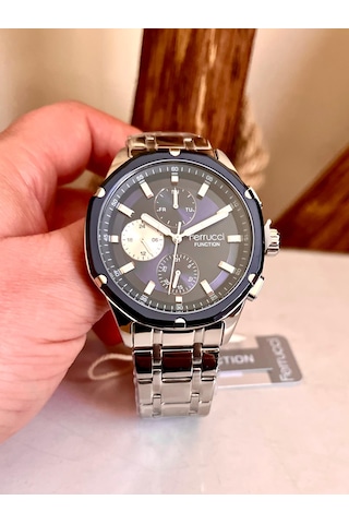 Ferrucci Fc70254 Function Erkek Kol Saati Silver Renk Çelik