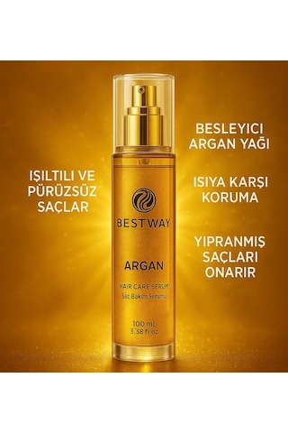 Argan Yağlı Saç Bakım Serumu