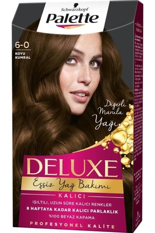 Palette Deluxe 6 - 0 Koyu Kumral X 2 Adet Saç Boyası